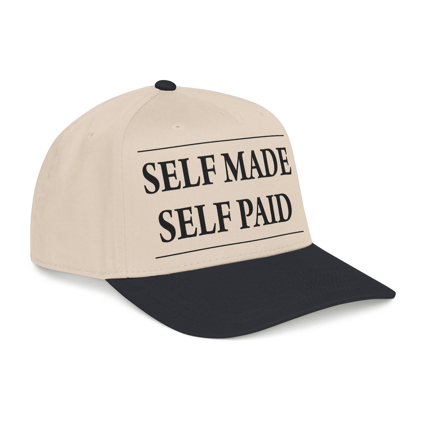 Self Made Self Paid Baseball Cap — Motivational Entrepreneur Hat
