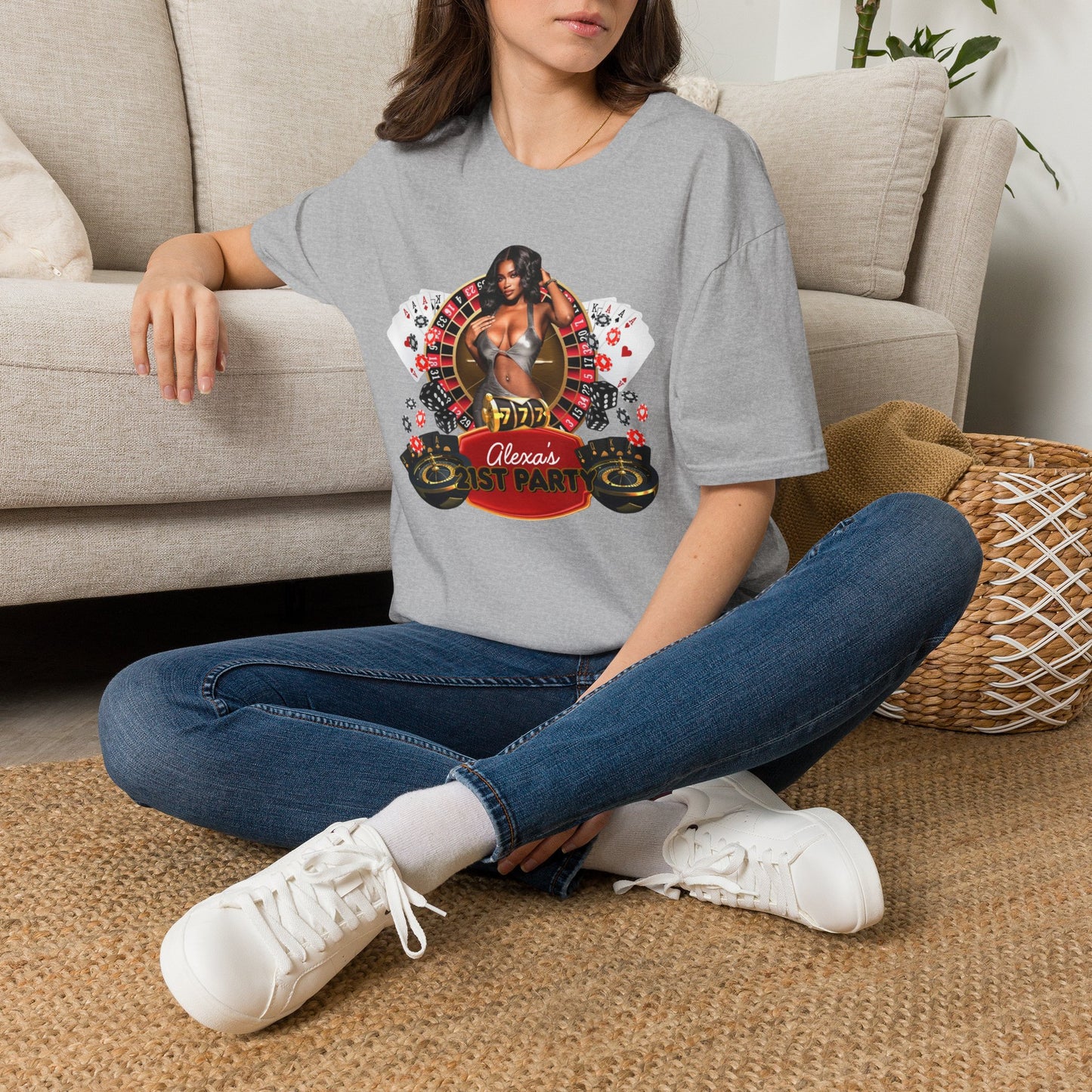 Custom Photo & Name T-Shirt — Personalized Keepsake Tee