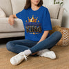 Birthday King T-Shirt — Crown Graphic Birthday Tee for Men