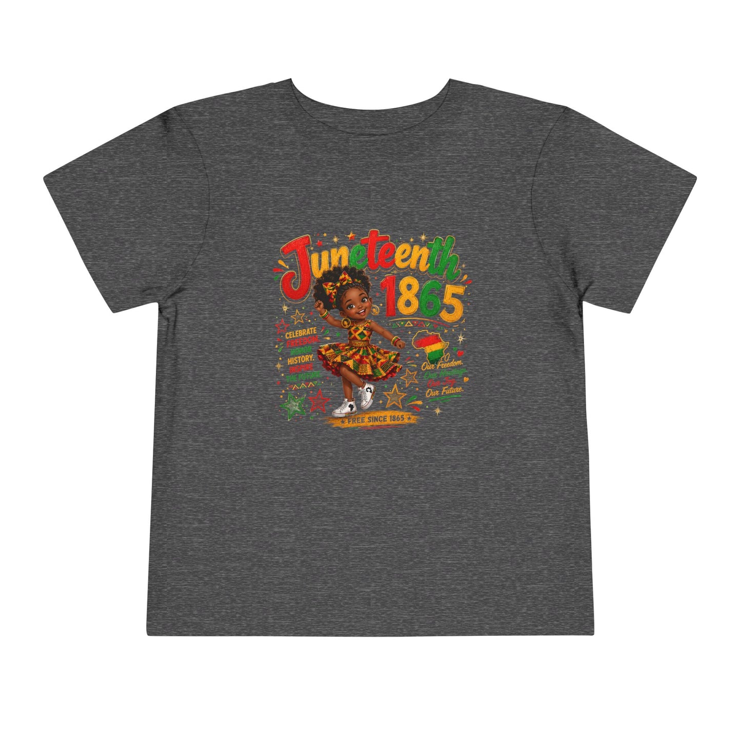 Juneteenth 1865 Toddler Tee – Black History Celebration Shirt