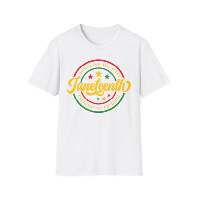 Juneteenth Celebration T-Shirt — Colorful Juneteenth Circle Design