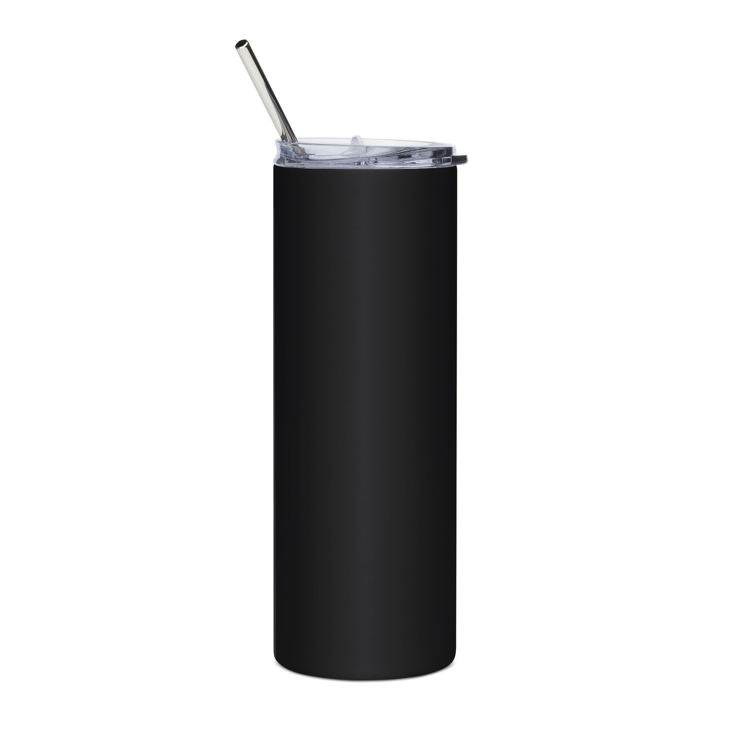 20oz Faith Tumbler — "I Talk To God" Praying Black Woman Stainless Steel Travel Cup