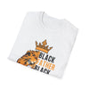 Black Father Black Leader Black King T-Shirt — Lion Crown Pride Tee
