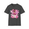 Graphic T-Shirt — Pink Glam Queen Collage Tee Customizable Text and Photo