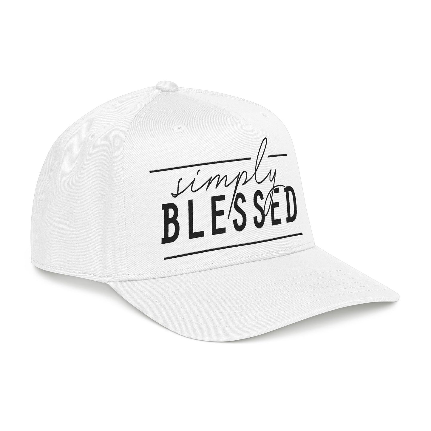 Simply Blessed Baseball Cap — Casual Inspirational Hat for Everyday Wear