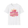 Birthday Queen T-Shirt — Pink Crown Celebration Tee