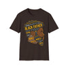 Black Father Word-Art T-Shirt — Proud Dad Tribute Tee