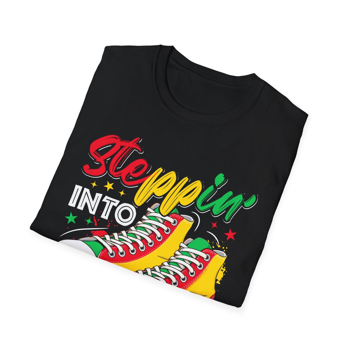 Juneteenth Steppin' Sneakers T-Shirt