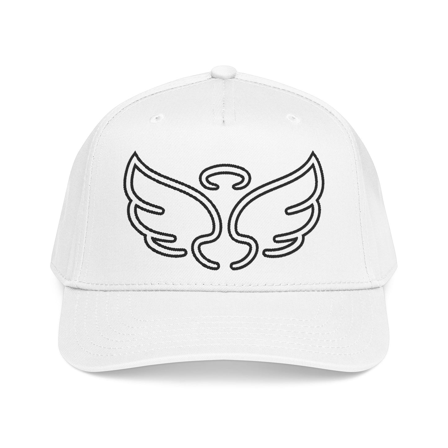 Angel Wings Baseball Cap – Embroidered Halo Hat