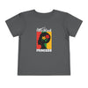 Toddler Tee — "Little Black Princess" Afro Silhouette Kids Shirt