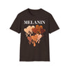 Melanin Drip Hearts T-Shirt — Brown Skin Pride Graphic Tee