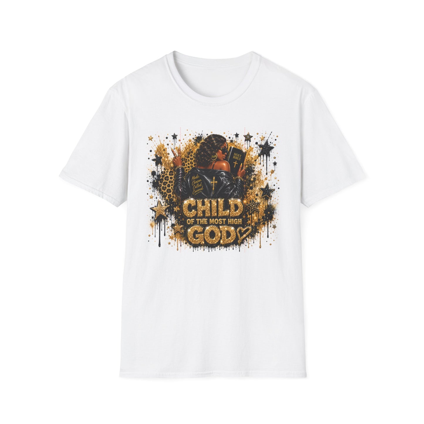Christian Faith T-Shirt — "Child of the Most High God" Graphic Tee
