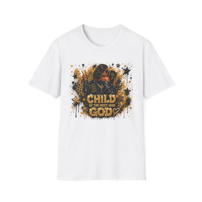 Christian Faith T-Shirt — "Child of the Most High God" Graphic Tee