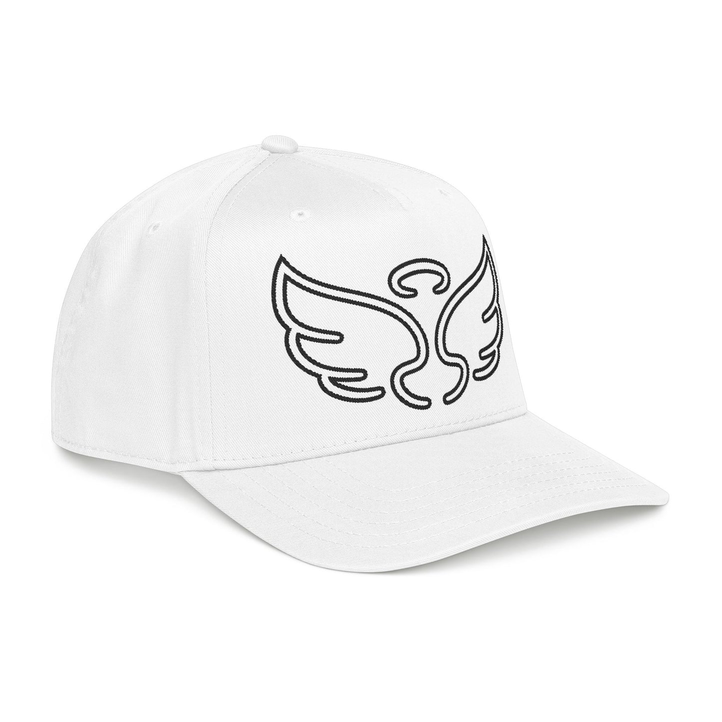 Angel Wings Baseball Cap – Embroidered Halo Hat