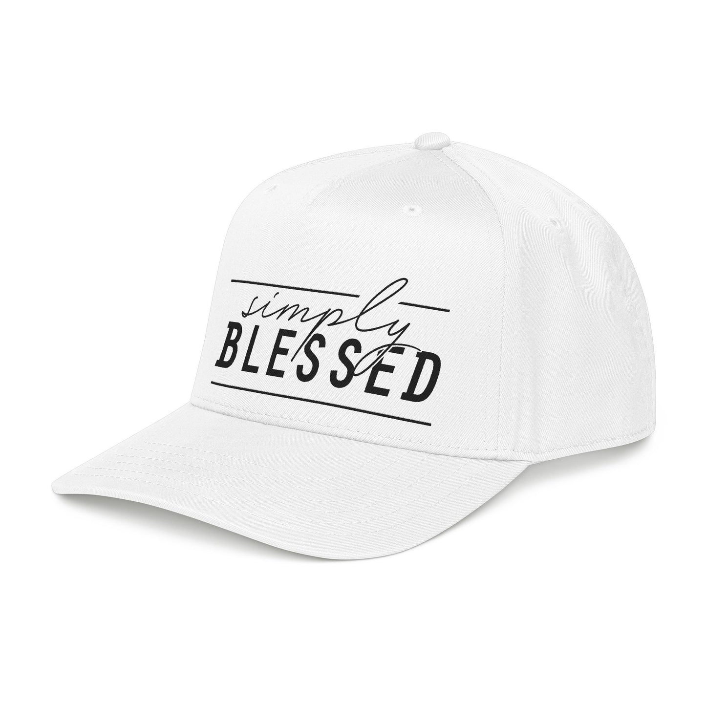 Simply Blessed Baseball Cap — Casual Inspirational Hat for Everyday Wear