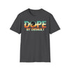 Dope By Default Graphic T-Shirt — Retro Sunset Design