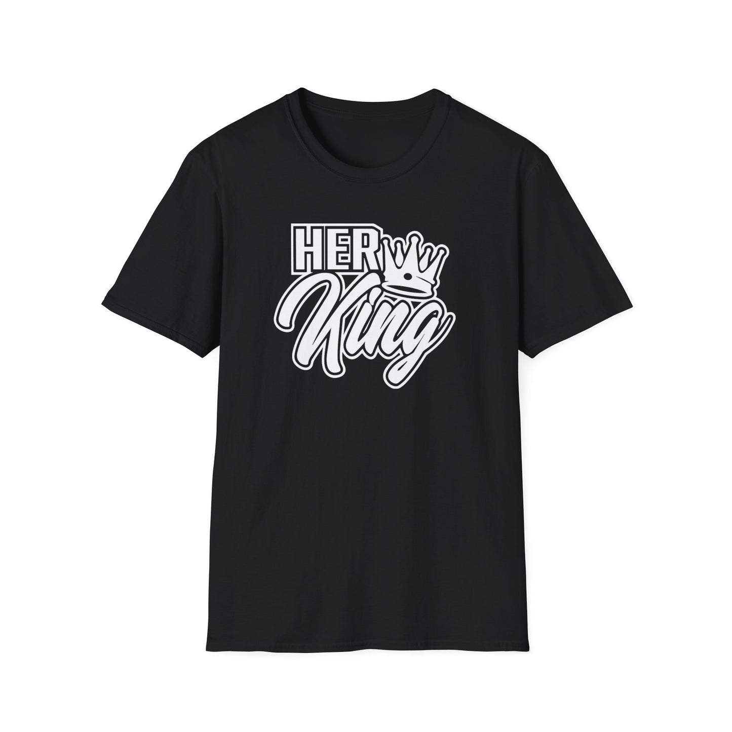 His Queen/Her King Matching Couples T-Shirt