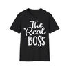 The Boss/The Real Boss Matching Couples T-Shirt
