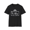 Hubby/Wifey Customizable Anniversary Crown T-Shirt
