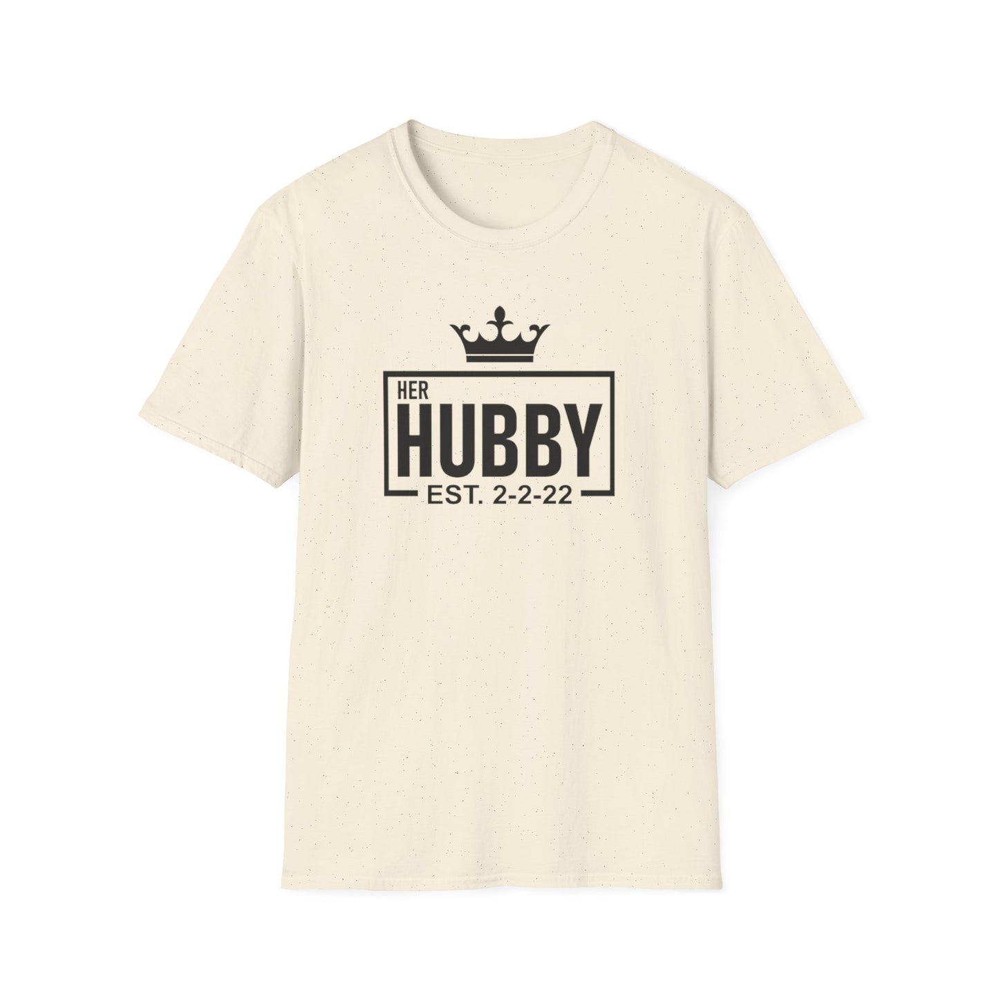 Hubby/Wifey Customizable Anniversary Crown T-Shirt