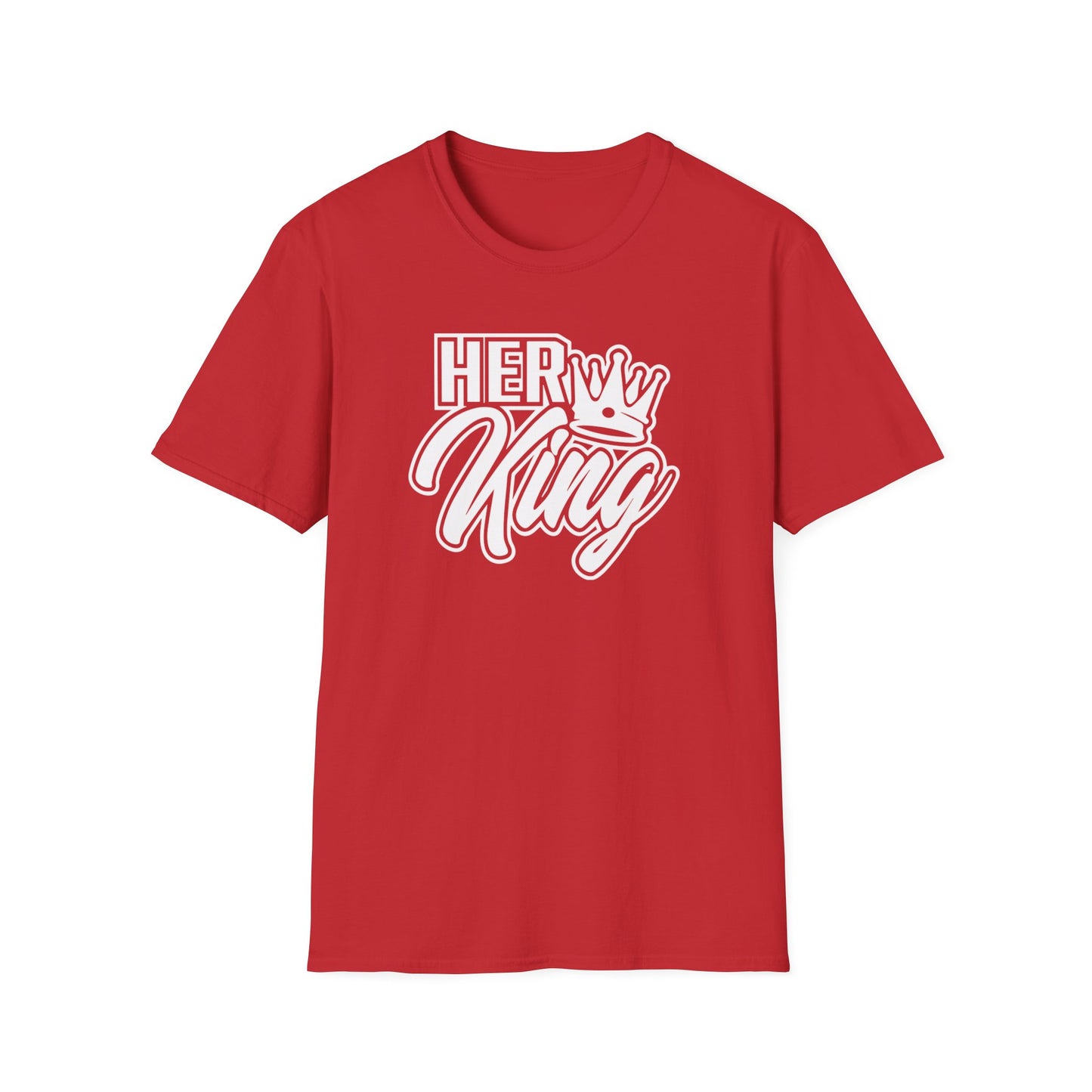 His Queen/Her King Matching Couples T-Shirt