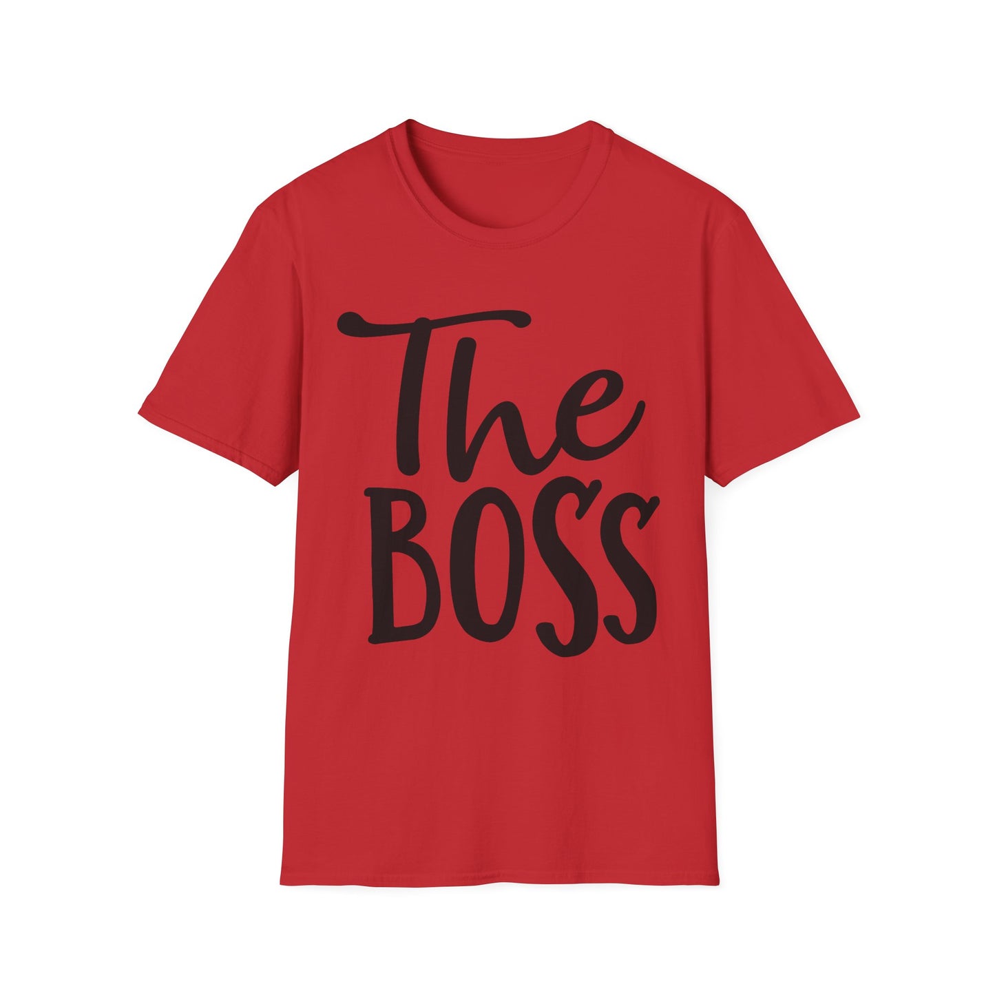 The Boss/The Real Boss Matching Couples T-Shirt