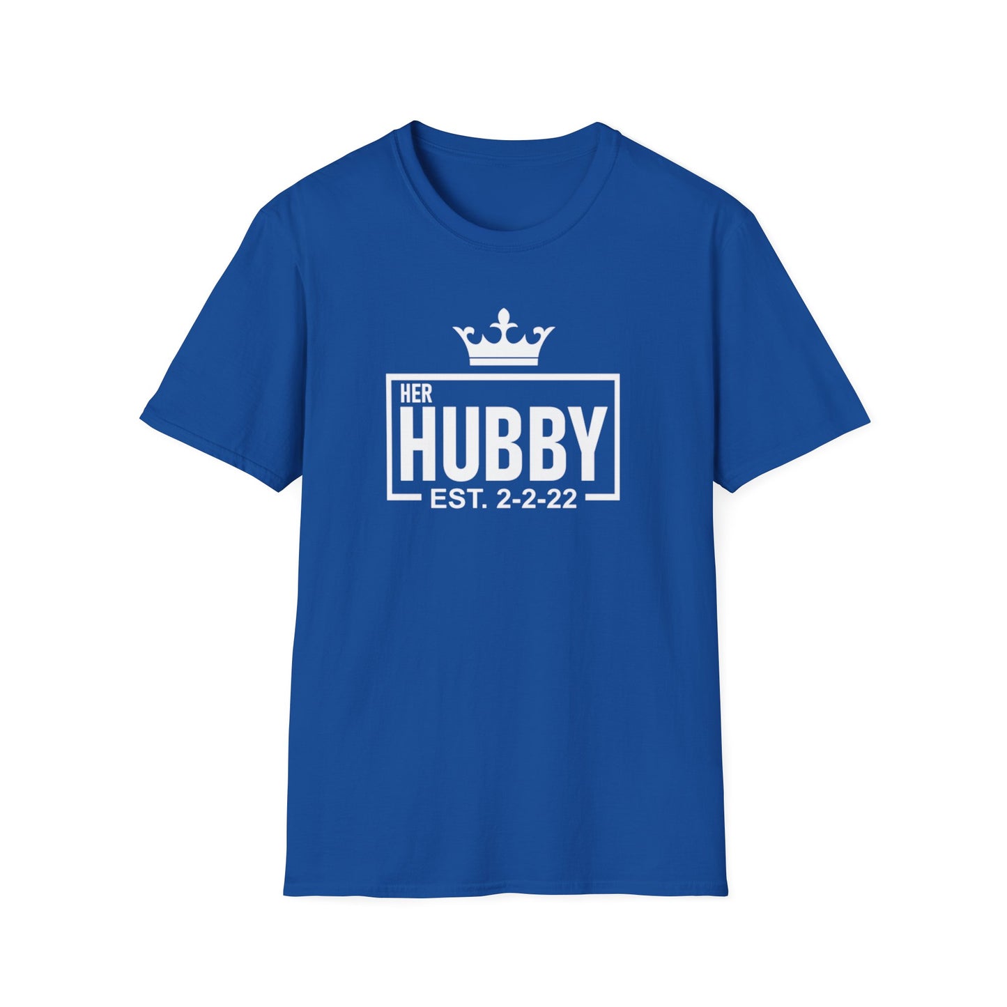 Hubby/Wifey Customizable Anniversary Crown T-Shirt