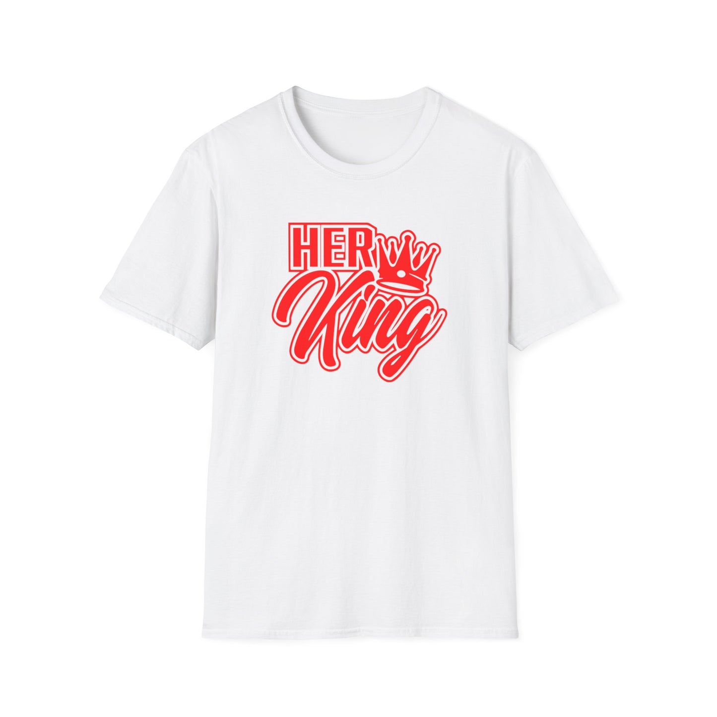 His Queen/Her King Matching Couples T-Shirt