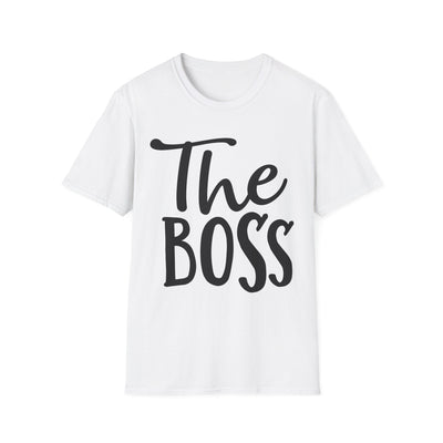 The Boss/The Real Boss Matching Couples T-Shirt