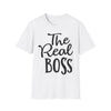 The Boss/The Real Boss Matching Couples T-Shirt