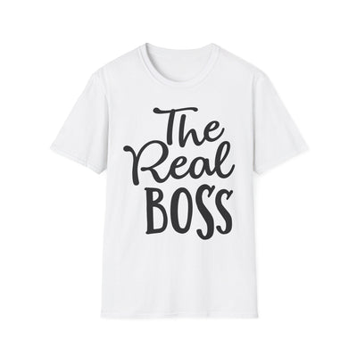 The Boss/The Real Boss Matching Couples T-Shirt