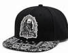 Hustle Hard White Bandana Snapback Hat