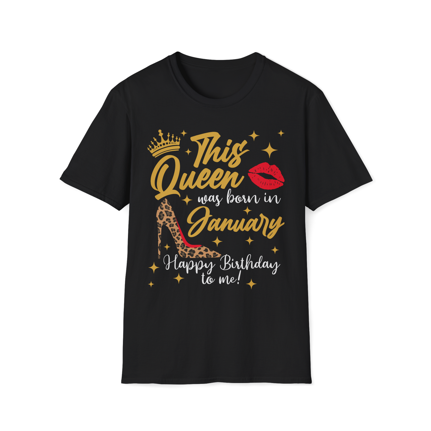 This Queen Was Born In January Birthday Shirt