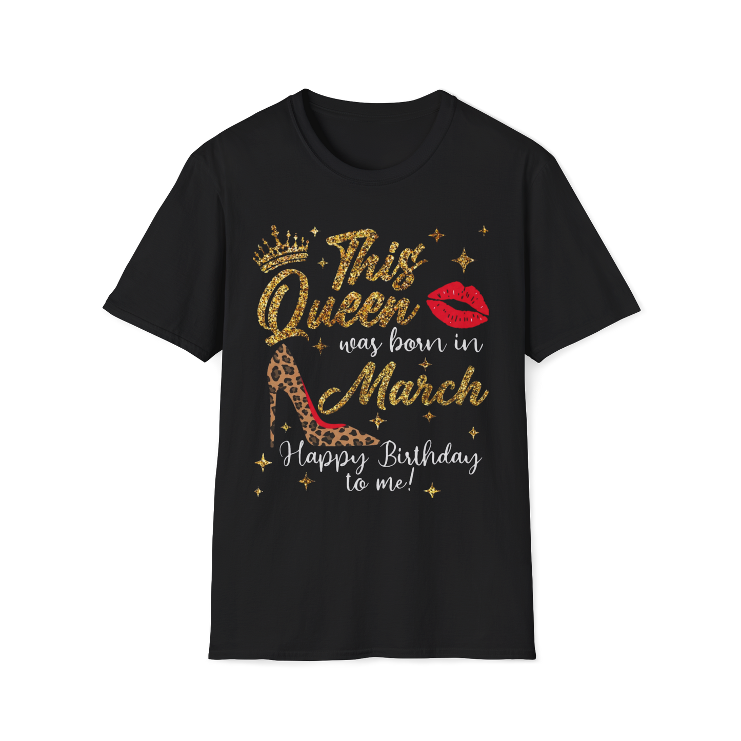 This Queen Was Born In March Birthday Shirt