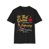 This Queen Was Born In February Birthday Shirt