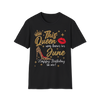 This Queen Was Born In June Birthday Shirt