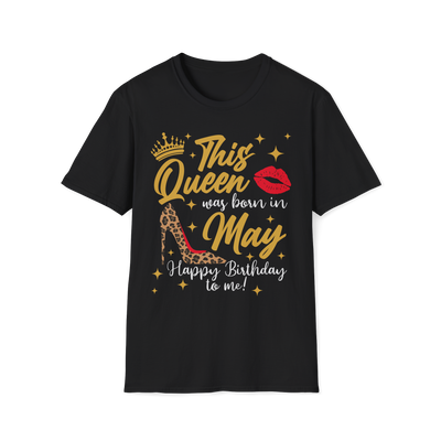 This Queen Was Born In May Birthday Shirt